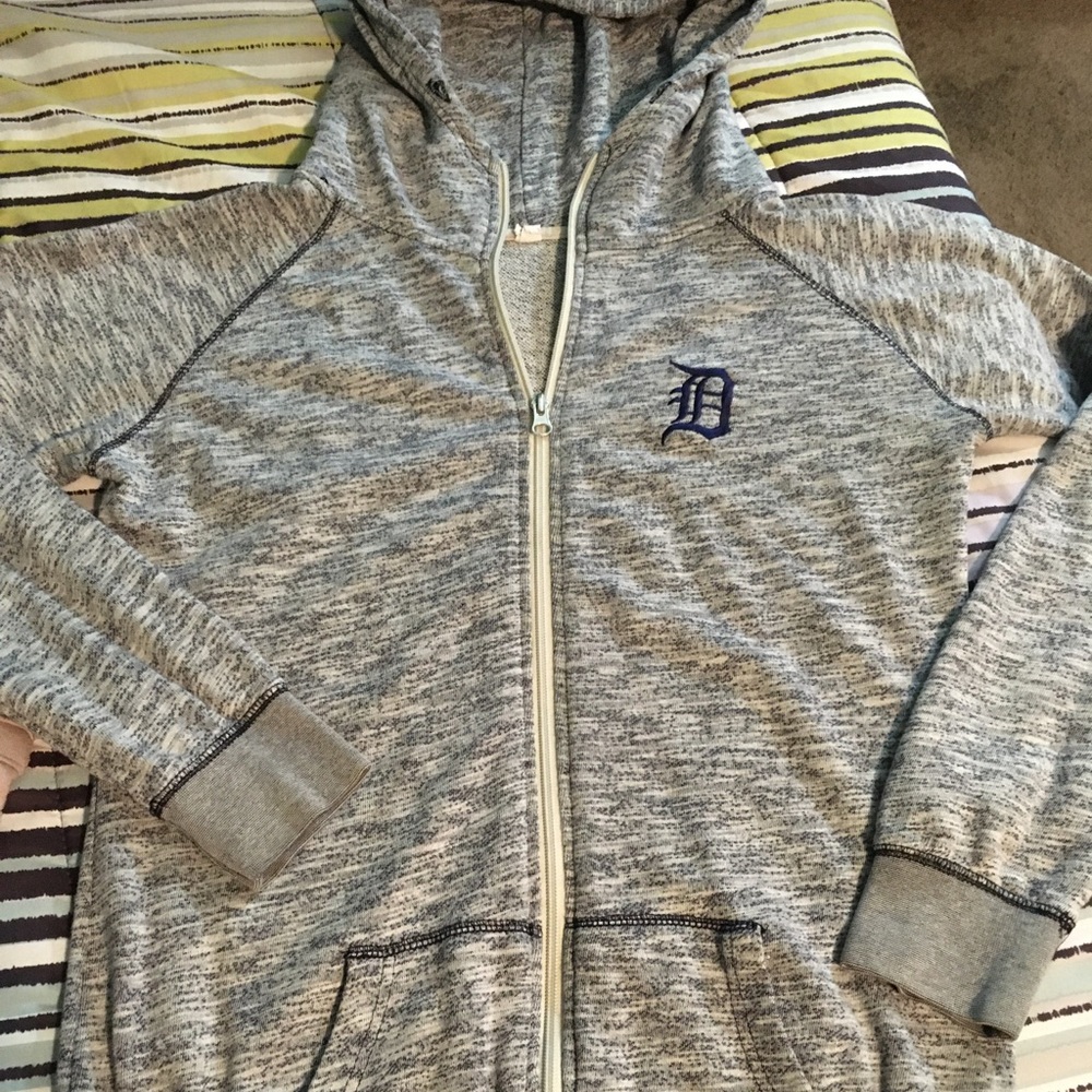 Enza- Med Detroit Zip up Hoodie